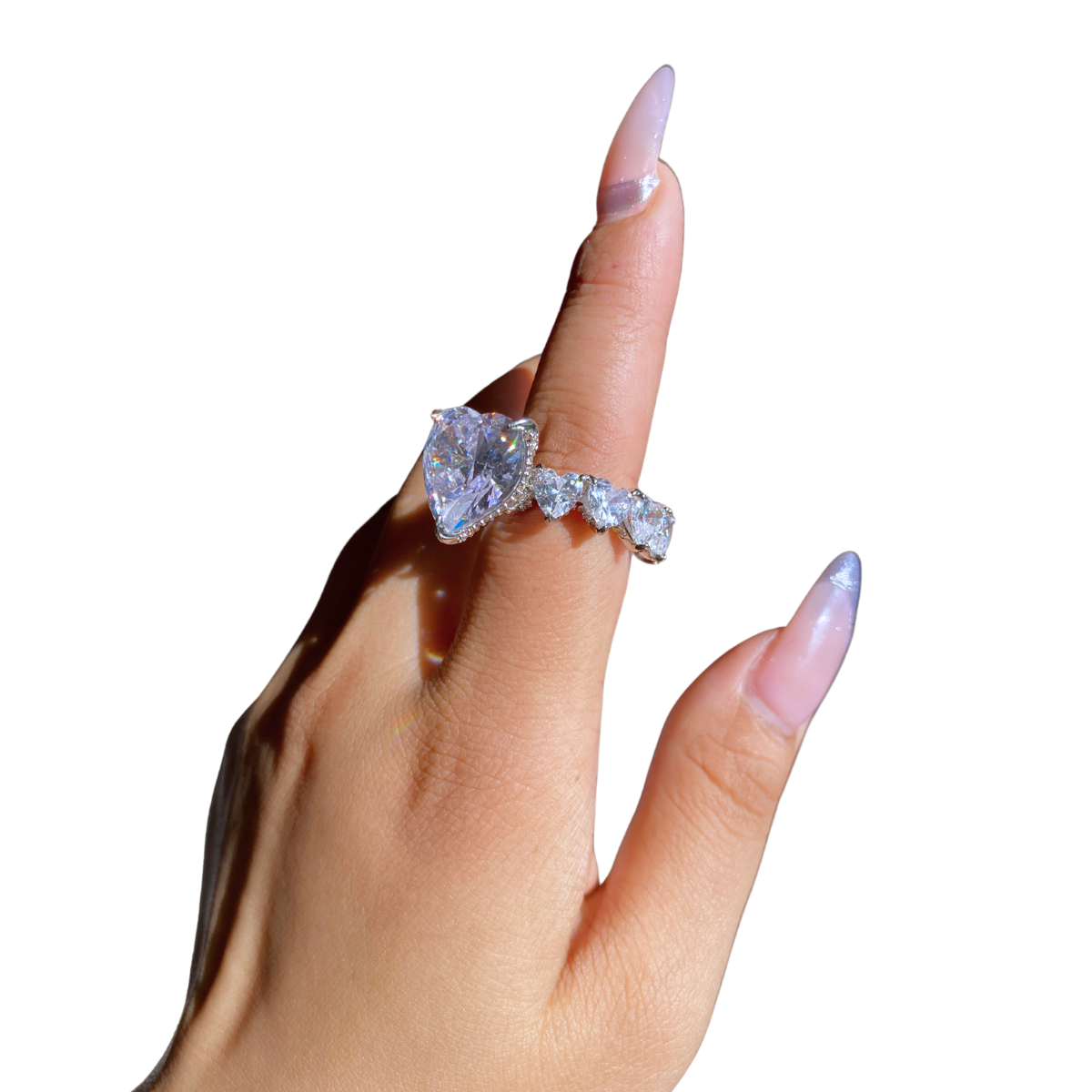 Uvarwen Moissanite Ring