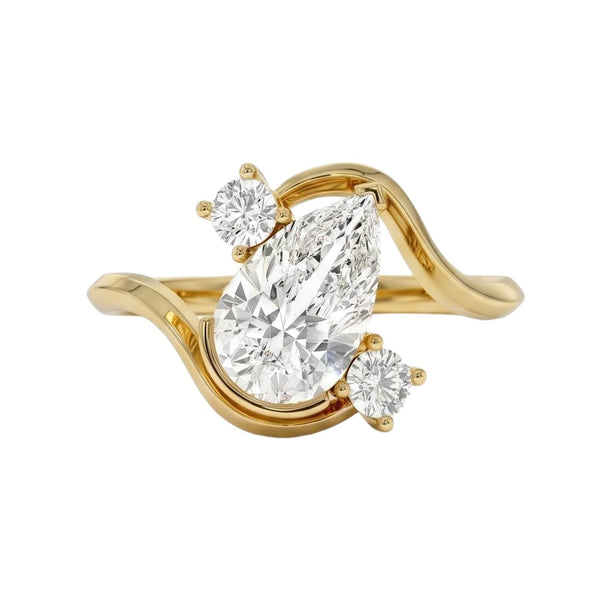 18K Yellow Gold Plated, 10K Solid Yellow Gold