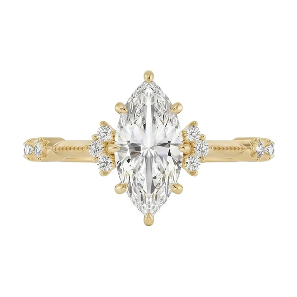 18K Yellow Gold Plated, 10K Solid Yellow Gold