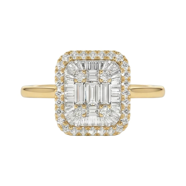 18K Yellow Gold Plated, 10K Solid Yellow Gold