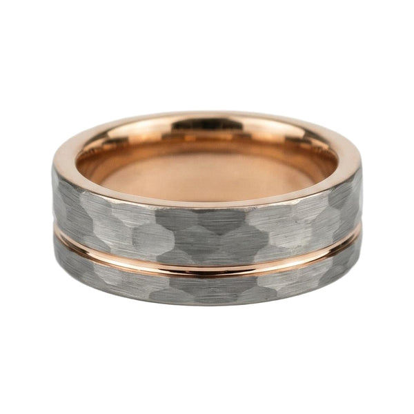 Helinora Band in Tungsten Carbide - Silver