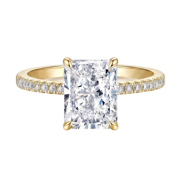 18K Yellow Gold Plated, 10K Solid Yellow Gold