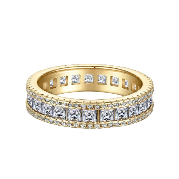 18K Yellow Gold Plated, 10K Solid Yellow Gold