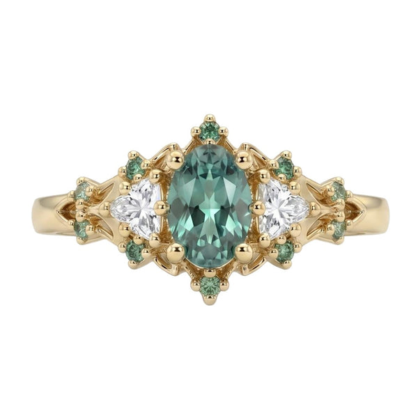 18K Yellow Gold Plated, 10K Solid Yellow Gold