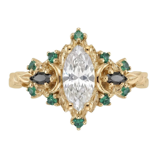 18K Yellow Gold Plated, 10K Solid Yellow Gold