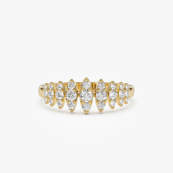 Antaiaza 1.3 Carat Moissanite Band