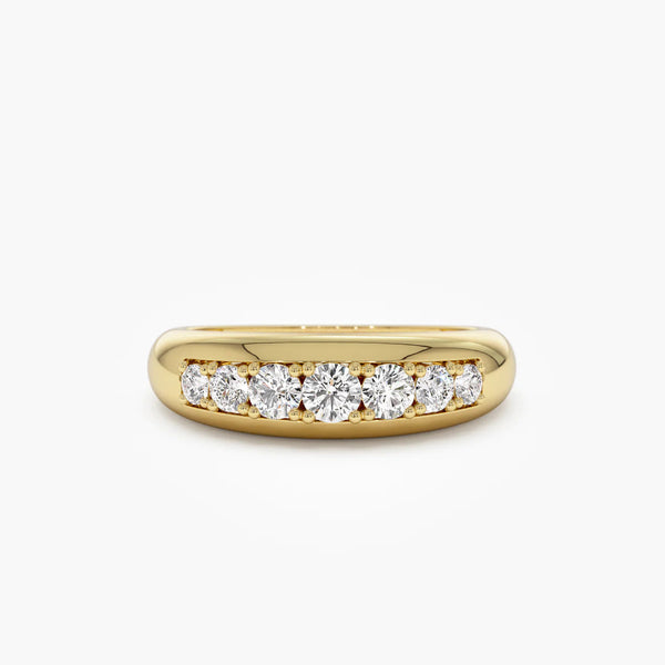 Glorioeva 1.5 Carat Moissanite Band