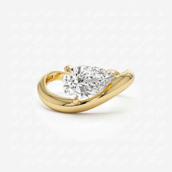 Rheaausia 1.6 Carat Moissanite Ring
