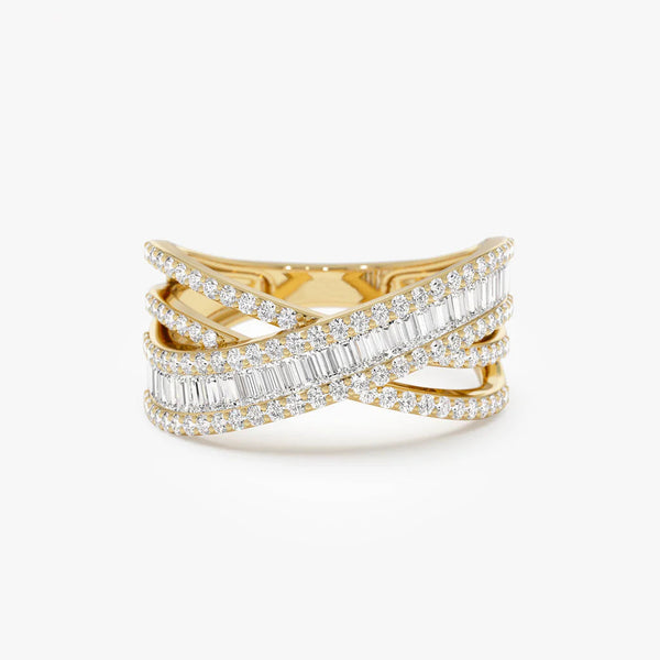 Lioulava 1.5 Carat Moissanite Band