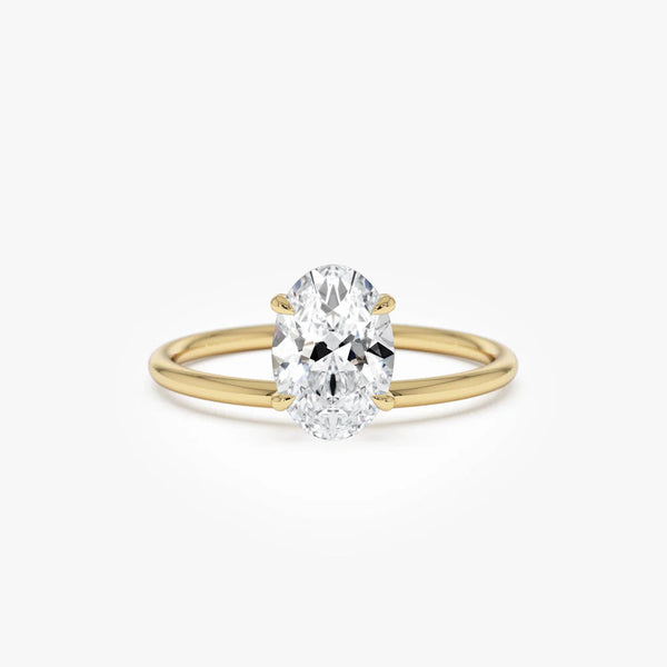 Velaoa 1.2 Carat Moissanite Ring