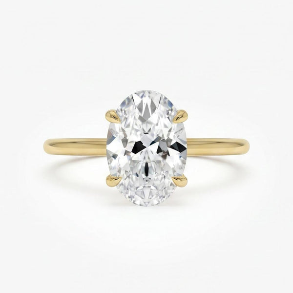 Velaoa 1.2 Carat Moissanite Ring