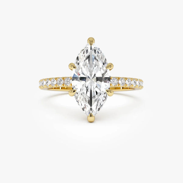 Rosaiola 1.4 Carat Moissanite Ring