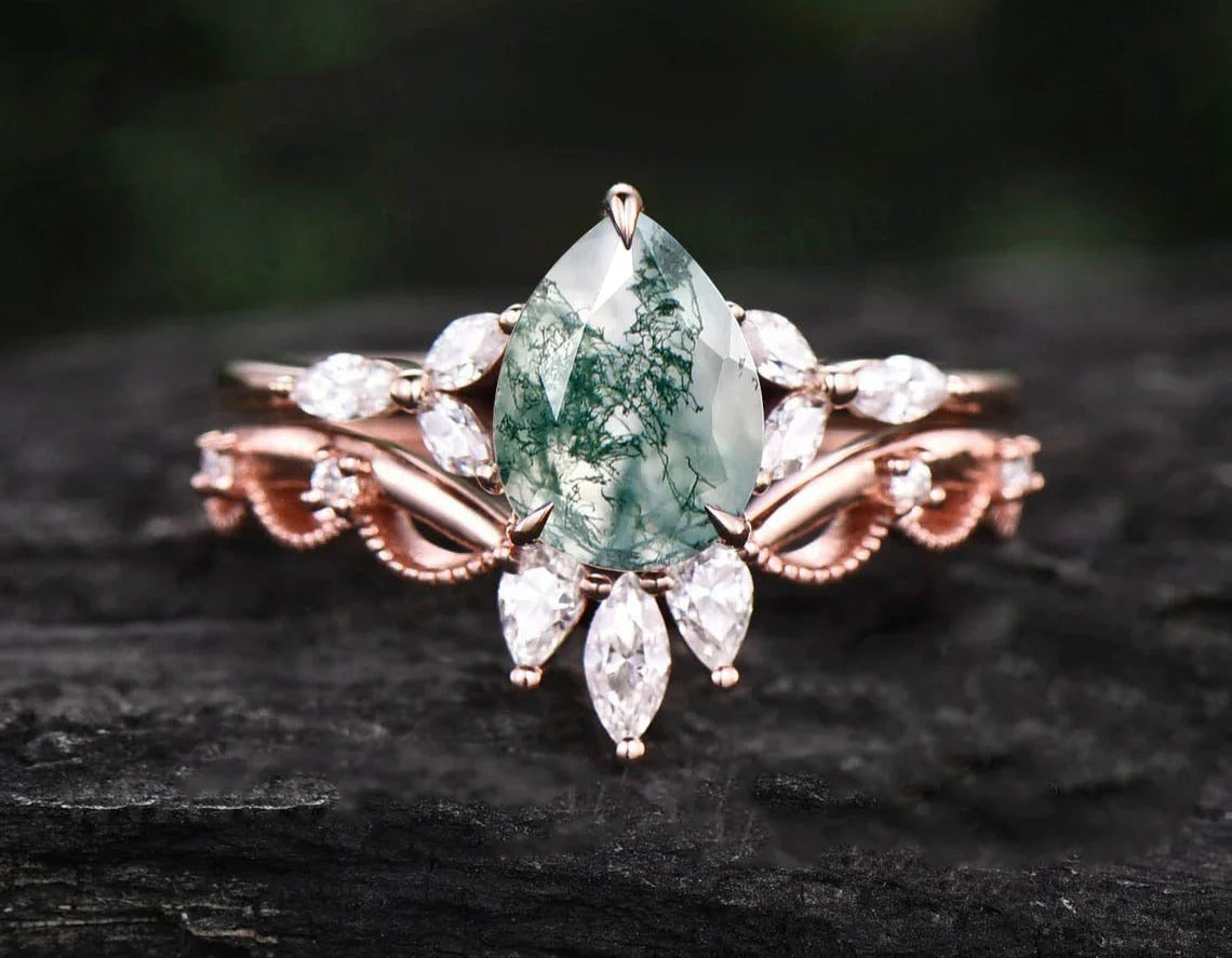 Nature-Inspired Engagement Rings