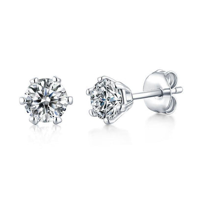 Breanel 3 Carat Round Brilliant Moissanite Earring