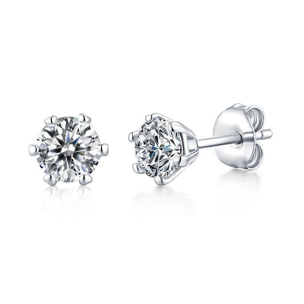 Breanel 3 Carat Round Brilliant Moissanite Earring