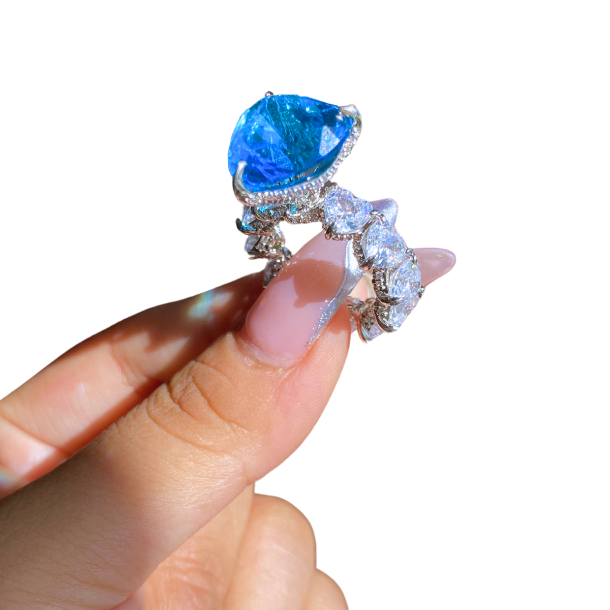 Yvriel Moissanite Ring