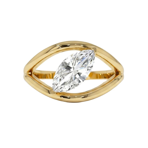 18K Yellow Gold Plated, 10K Solid Yellow Gold