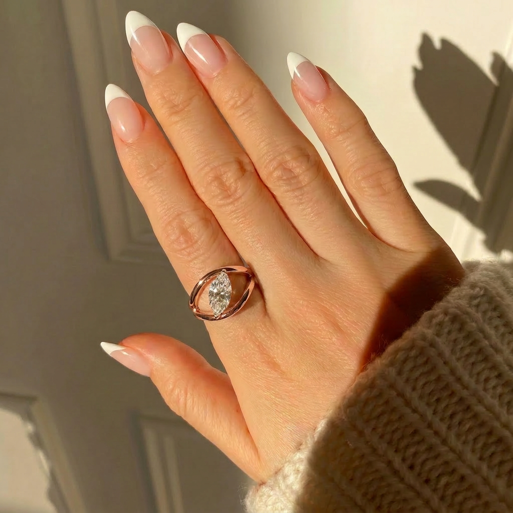 18K Rose Gold Plated, 10K Solid Rose Gold