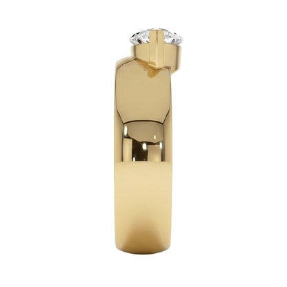 18K Yellow Gold Plated, 10K Solid Yellow Gold