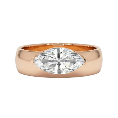 18K Rose Gold Plated, 10K Solid Rose Gold