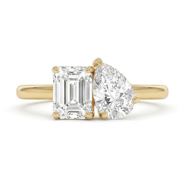 Caelirlia 1.5 Carat Moissanite Ring - Gold