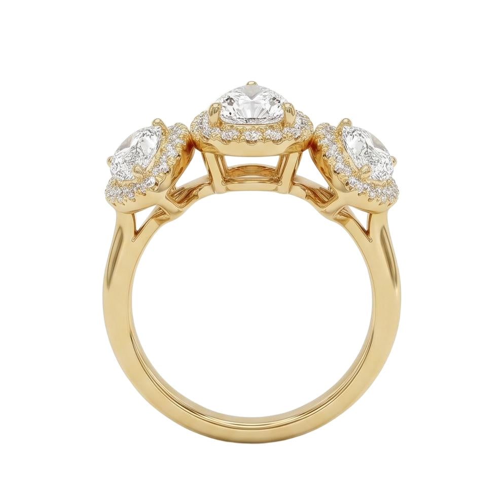 18K Yellow Gold Plated, 10K Solid Yellow Gold