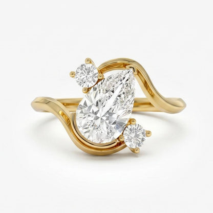 18K Yellow Gold Plated