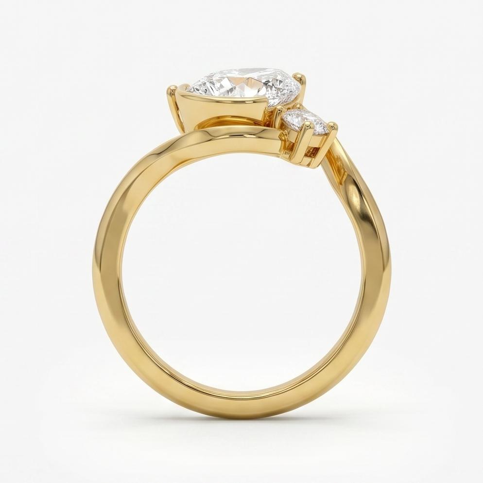 18K Yellow Gold Plated