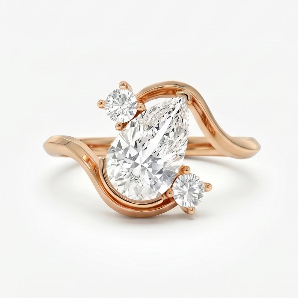 18K Rose Gold Plated