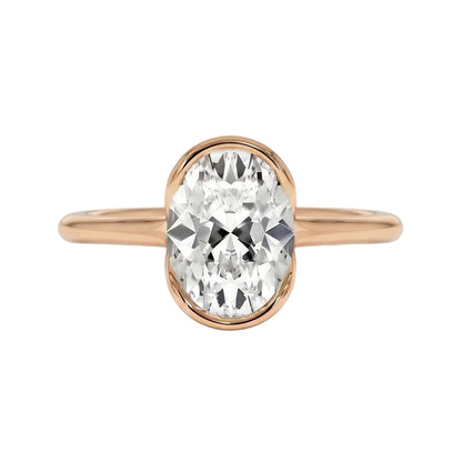 18K Rose Gold Plated, 10K Solid Rose Gold