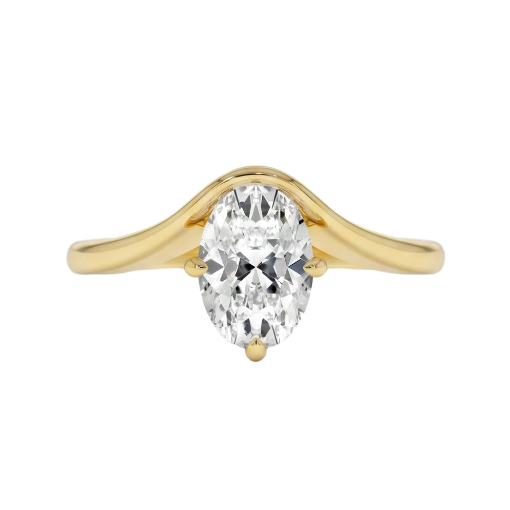 18K Yellow Gold Plated, 10K Solid Yellow Gold