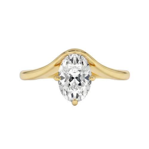 18K Yellow Gold Plated, 10K Solid Yellow Gold