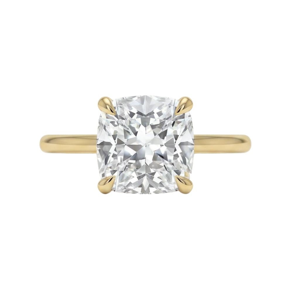 18K Yellow Gold Plated, 10K Solid Yellow Gold