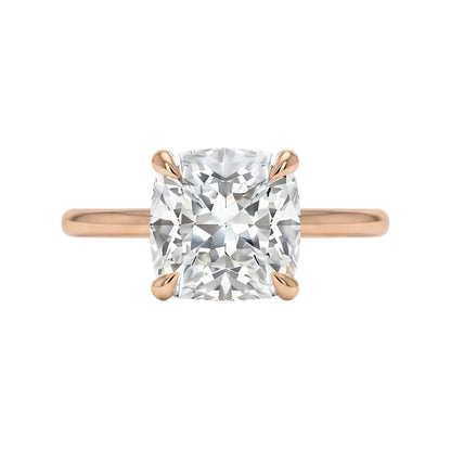 18K Rose Gold Plated, 10K Solid Rose Gold