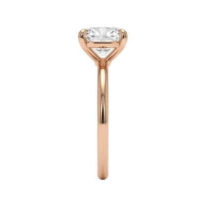 18K Rose Gold Plated, 10K Solid Rose Gold