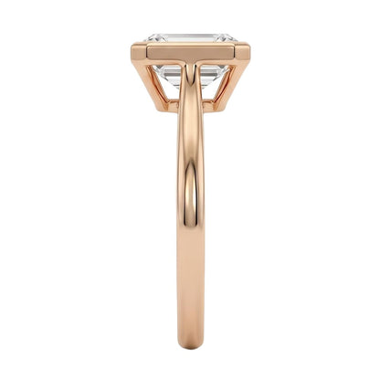 18K Rose Gold Plated, 10K Solid Rose Gold