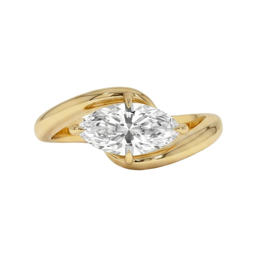 18K Yellow Gold Plated, 10K Solid Yellow Gold