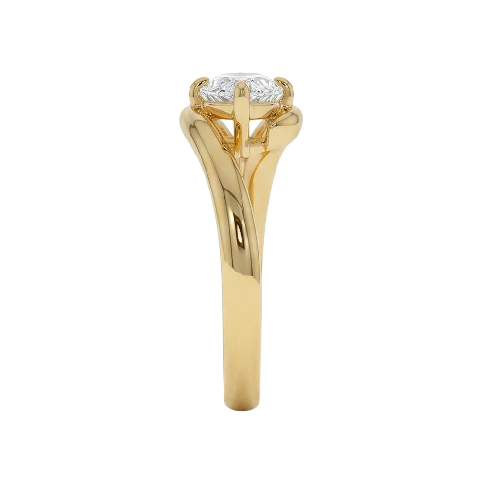 18K Yellow Gold Plated, 10K Solid Yellow Gold