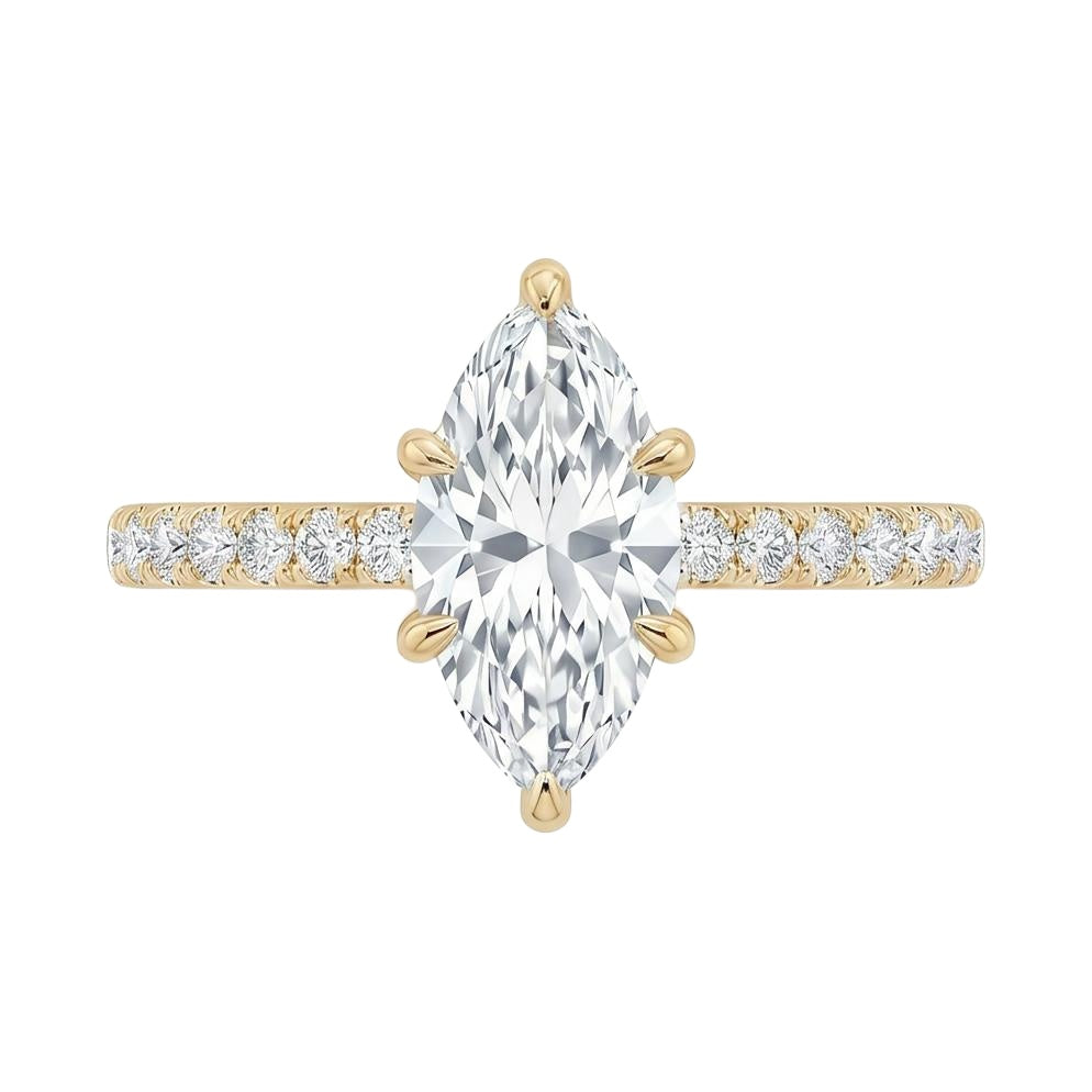 18K Yellow Gold Plated, 10K Solid Yellow Gold