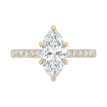 18K Yellow Gold Plated, 10K Solid Yellow Gold