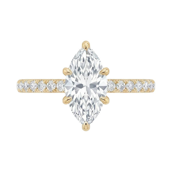 18K Yellow Gold Plated, 10K Solid Yellow Gold