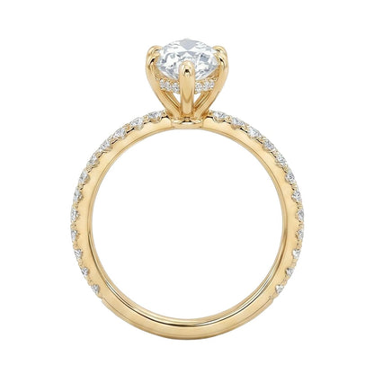 18K Yellow Gold Plated, 10K Solid Yellow Gold