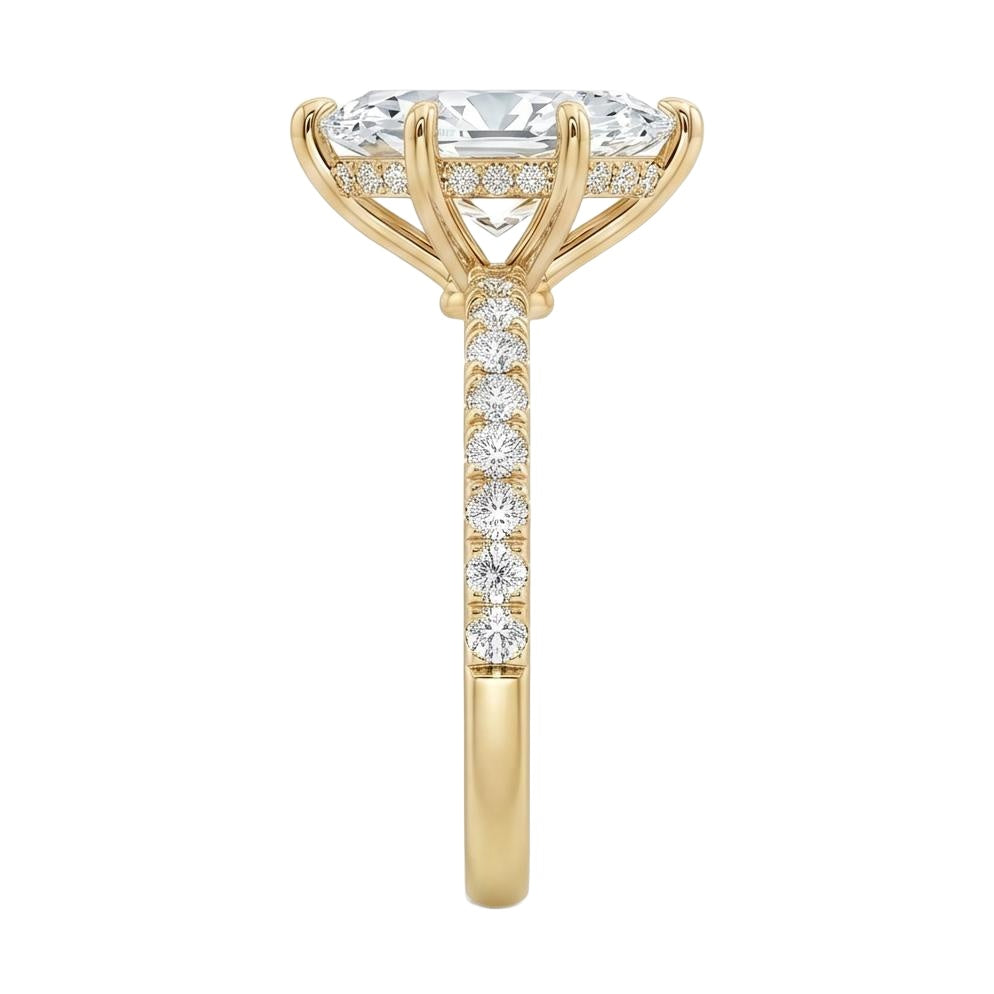 18K Yellow Gold Plated, 10K Solid Yellow Gold