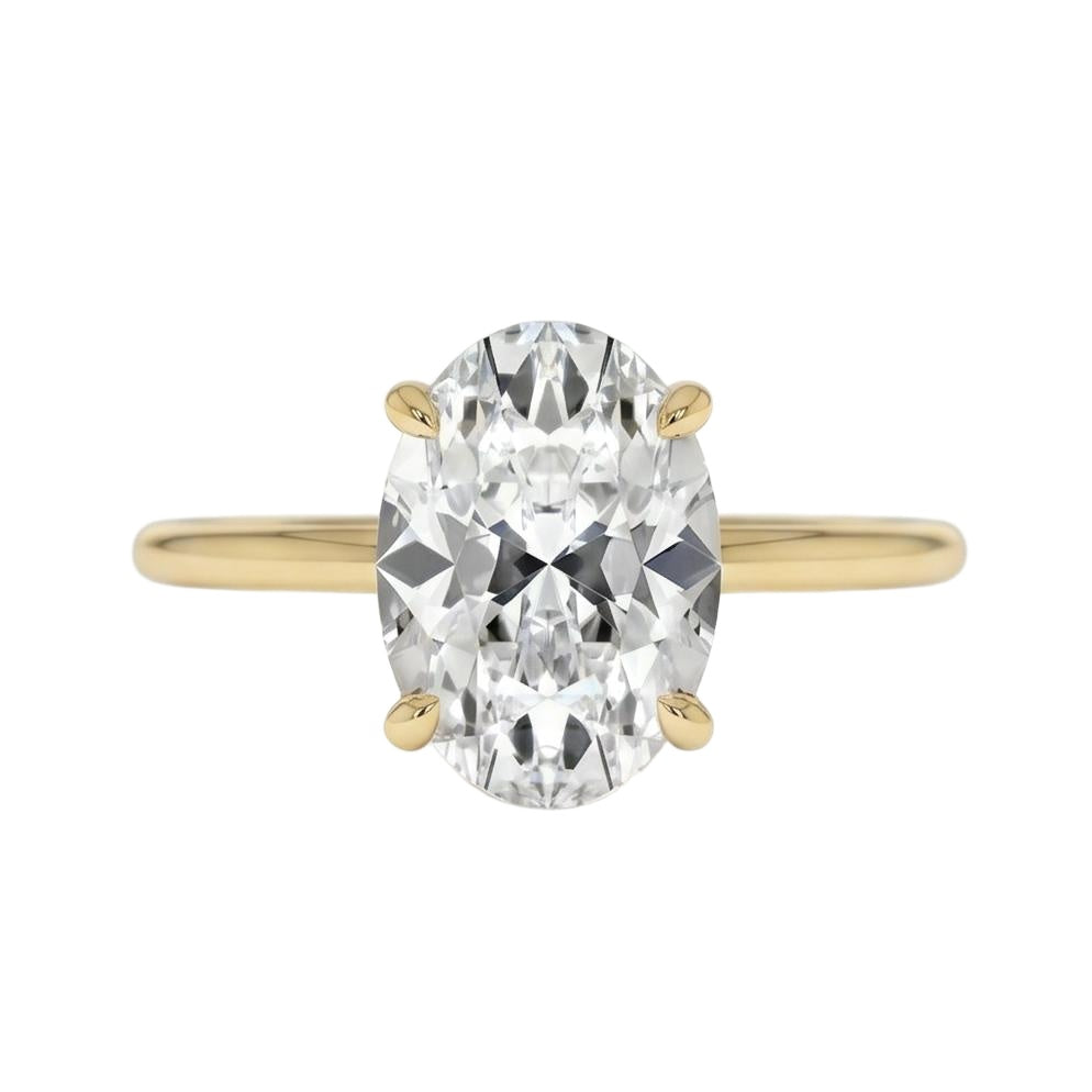 18K Yellow Gold Plated, 10K Solid Yellow Gold