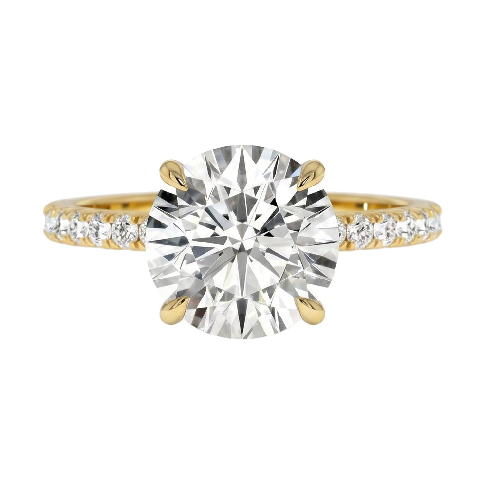 18K Yellow Gold Plated, 10K Solid Yellow Gold