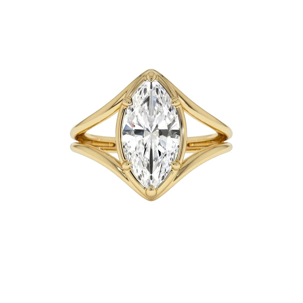 18K Yellow Gold Plated, 10K Solid Yellow Gold