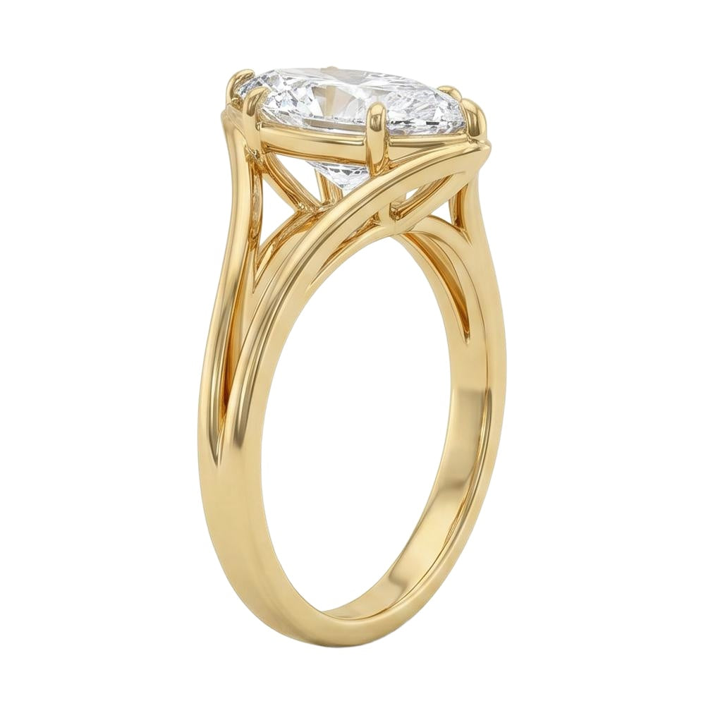 18K Yellow Gold Plated, 10K Solid Yellow Gold