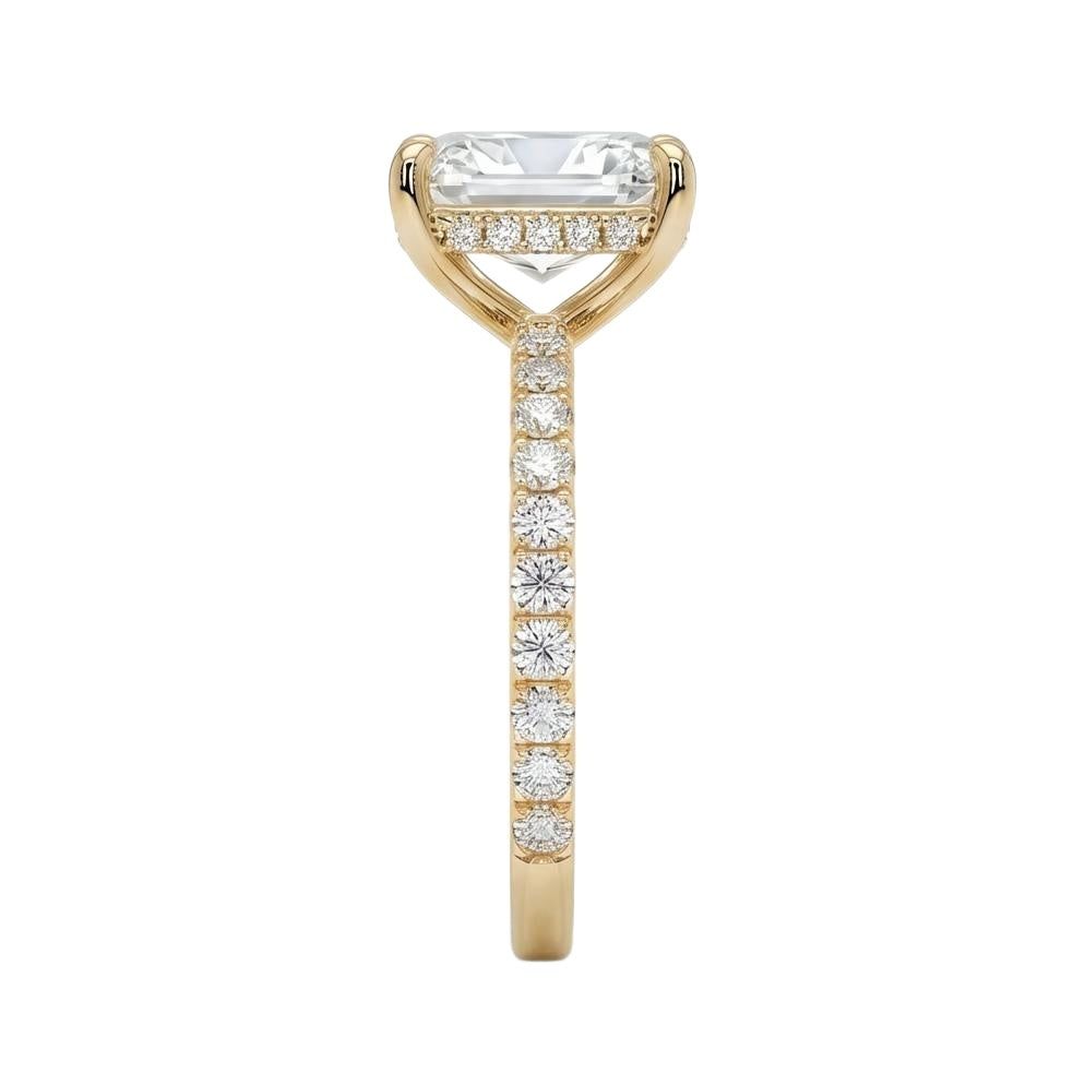 18K Yellow Gold Plated, 10K Solid Yellow Gold