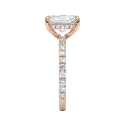 18K Rose Gold Plated, 10K Solid Rose Gold
