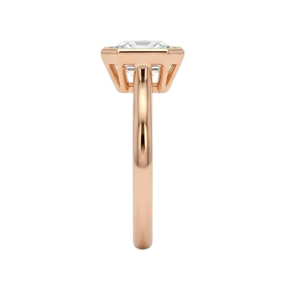 18K Rose Gold Plated, 10K Solid Rose Gold